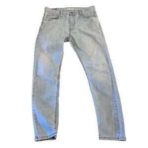 Classic Levi's S37 Slim Fit Blue Denim Jeans - Men's 32x32